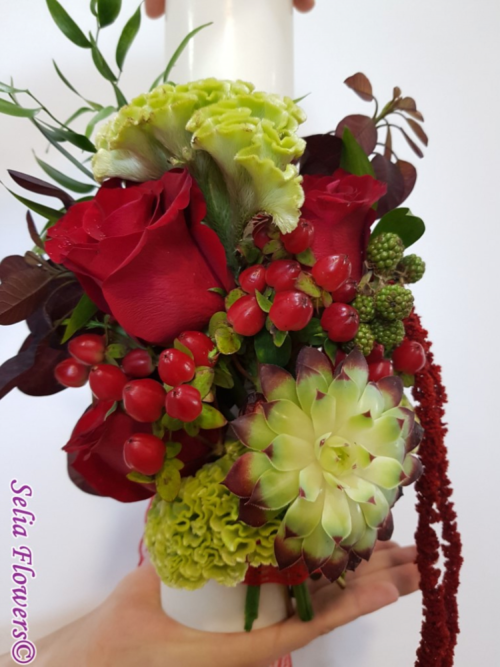 Plantele suculente in buchetul de mireasa sau bijuteriile florale